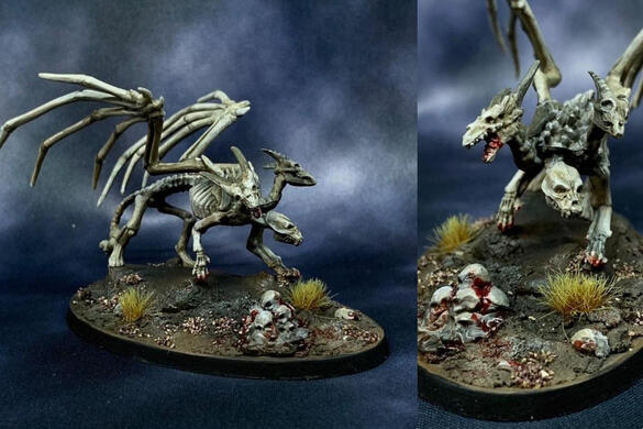 Skeletal Chimera (photo by KD Paints Minis)